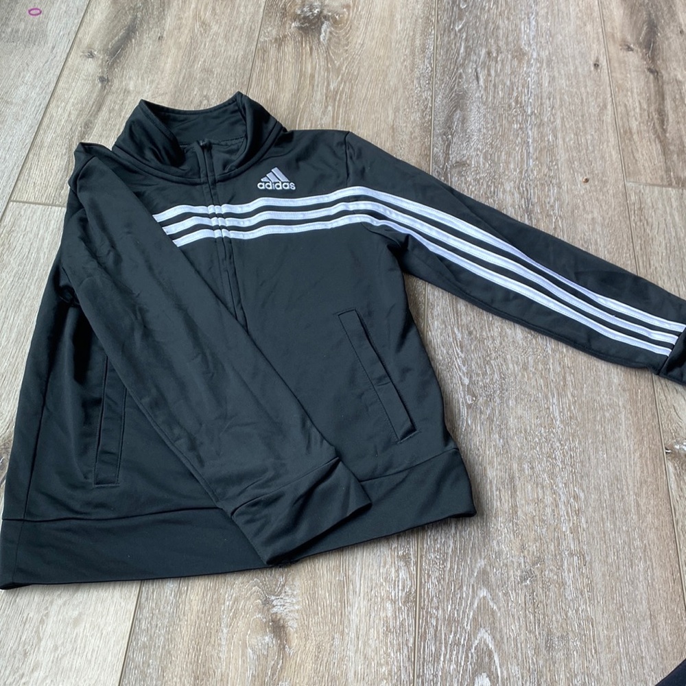 Boys Addias track jacket